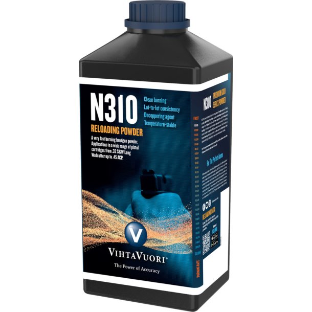 Vihtavuori N310 0,5 kg. Krudt UN 0509 1.4C 