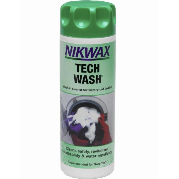 Nikwax Tech Wash vaskemiddel 300ml.