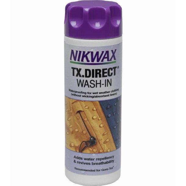 Nikwax TX-Direct Wash-In Imprgnering 300ml.