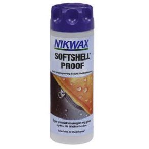 Nikwax Softshell Proof vandafvisning til bekldning i softshell 300ml.