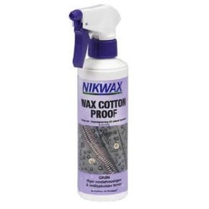 Nikwax Wax Cotten proof 300ml. Til oilskin(sort)