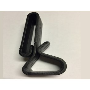 Blte clip til hrevrn (sort)