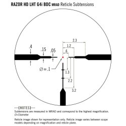 Vortex Razor HD LHT 3-15x50 G4i BDC MRAD