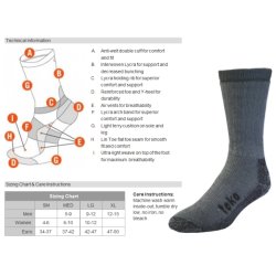 Teko Summit Expedition strmper (strrelse 38-41)