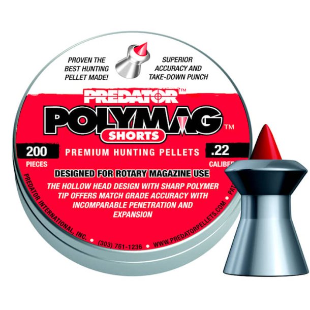 Predator Polymer short spidshagl 5,5mm, 15,89 grains.