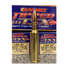 Jagt Ammo 6,5x55 Barnes TTSX 7,8 gram blyfri