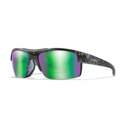Wiley X COMPASS Pol Emerald Mirror lens Kryptek&reg; Neptune Frame