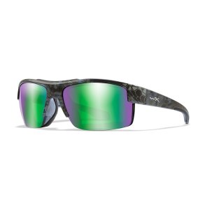 Wiley X COMPASS Pol Emerald Mirror lens Kryptek® Neptune Frame
