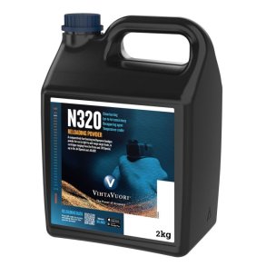 Vihtavuori N320 2 kg. Krudt UN 0509 1.4C 