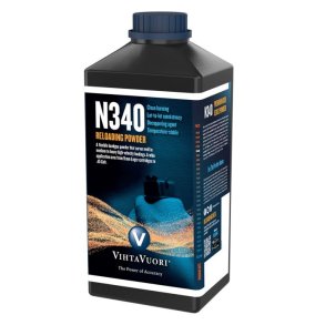 Vihtavuori N340 0,5 kg. Krudt UN 0509 1.4C 