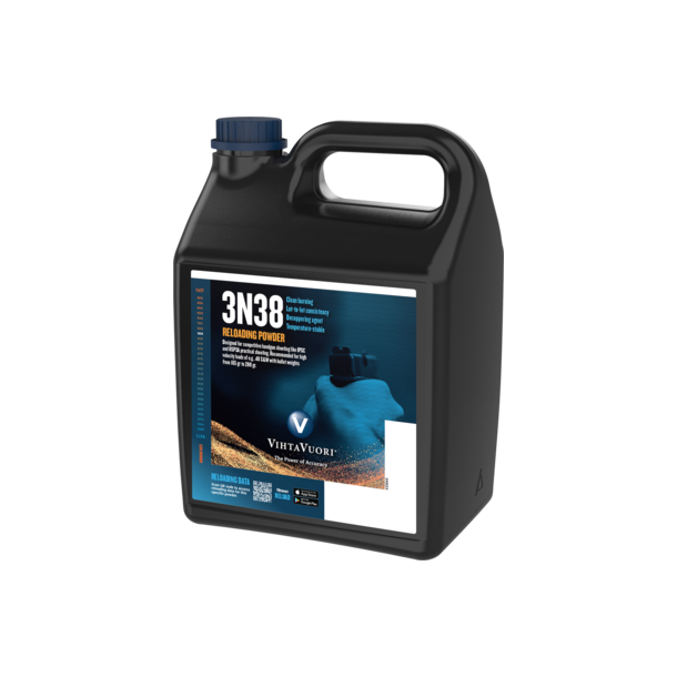 Vihtavuori 3N38 2 kg. Krudt UN 0509 1.4C 