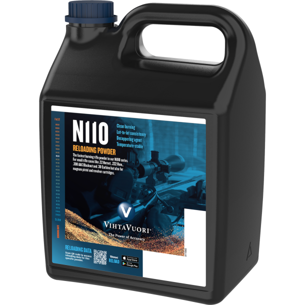 Vihtavuori N110 3,5 kg. Krudt UN 0509 1.4C 